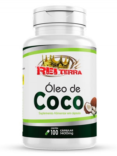 Óleo de Coco - 100 Cáps. 1400mg