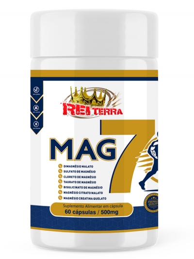 Mag 7 - 60 Cáps. 500mg